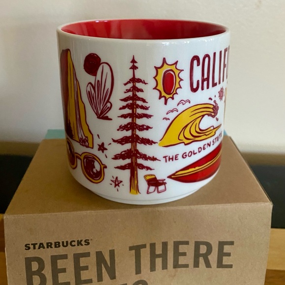 Starbucks California Coffee Tea Mug - Exclusive Been There Series Red, White NEW - Picture 4 of 14